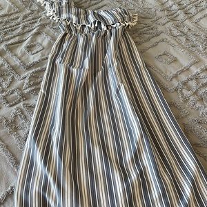 Isabel one shoulder maternity dress